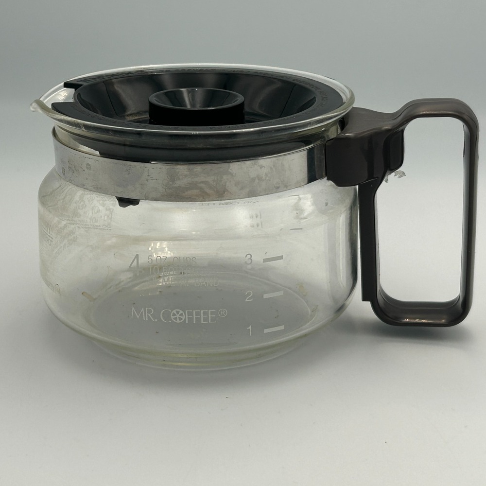 Mr. Coffee‎ Replacement Pot 4 Cup Glass Carafe Decanter 5oz Mini Brew